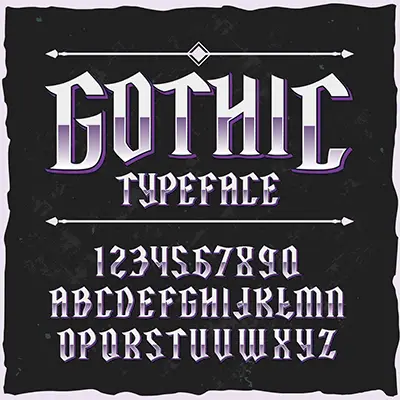 Litery gotyckie do skopiowania: Wpływ stylu gotyckiego na współczesną typografię