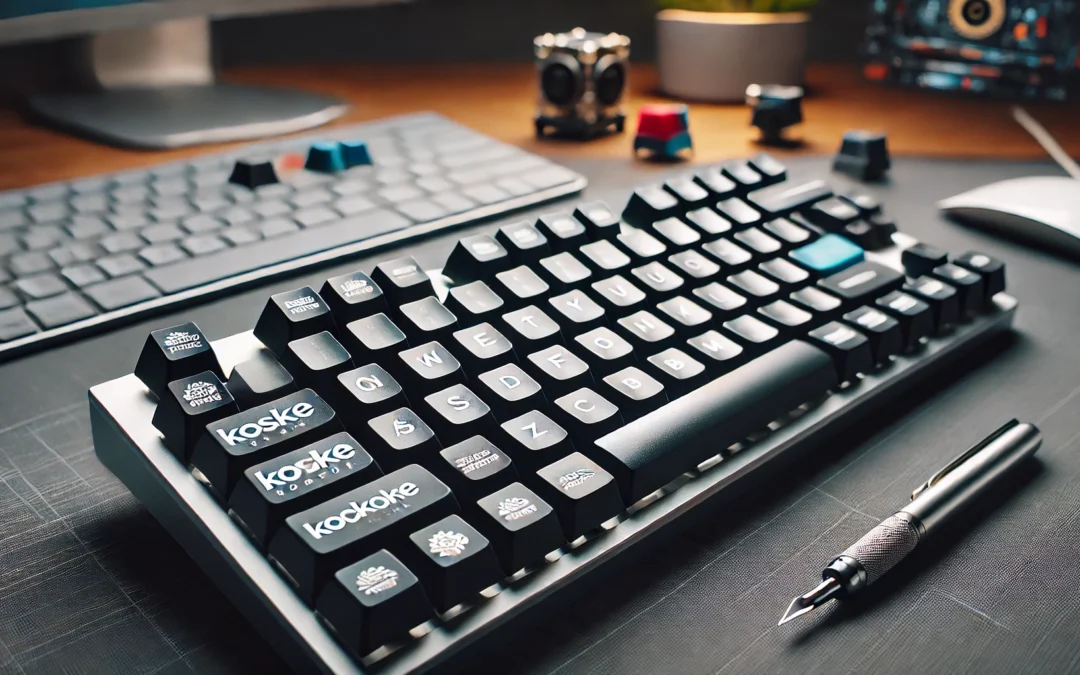 Customowe klawisze do klawiatury jako gadżet reklamowy dla firm