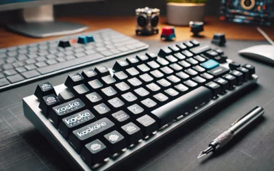 Customowe klawisze do klawiatury jako gadżet reklamowy dla firm