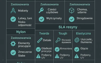 Materiały do prototypów 3D: który wybrać i kiedy?