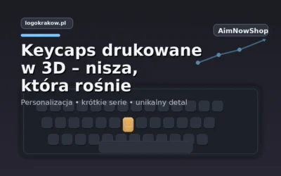 Keycaps drukowane w 3D – nisza, która rośnie