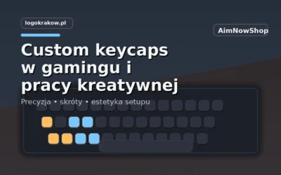 Custom keycaps w gamingu i pracy kreatywnej