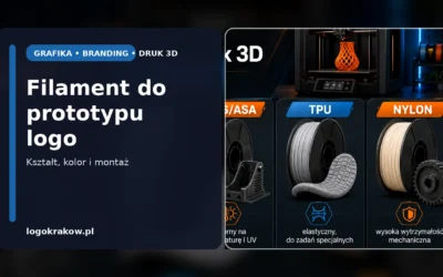 Jak dobrać filament do prototypu logo, znaku i elementu ekspozycyjnego?