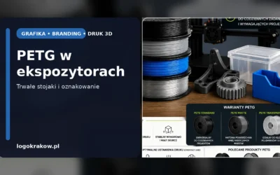 PETG w trwałych ekspozytorach, stojakach i oznakowaniu wewnętrznym