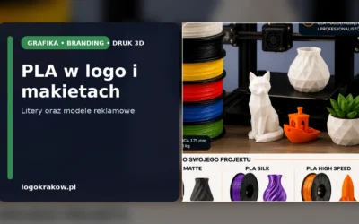 PLA w przestrzennych logo, literach i makietach reklamowych
