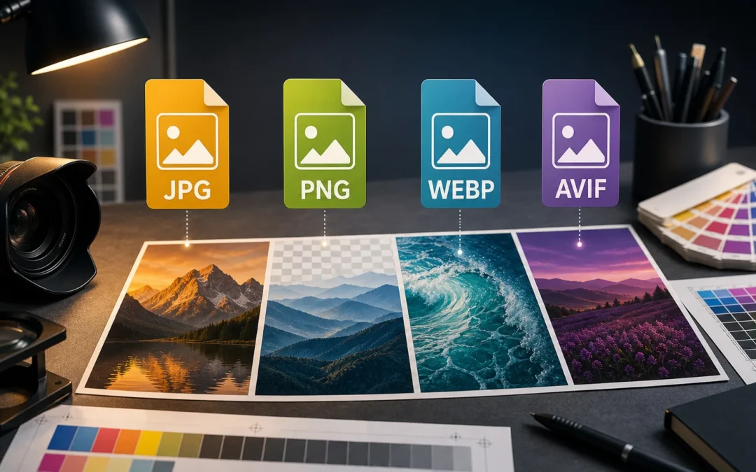 formaty grafiki internetowej – ilustracja redakcyjna