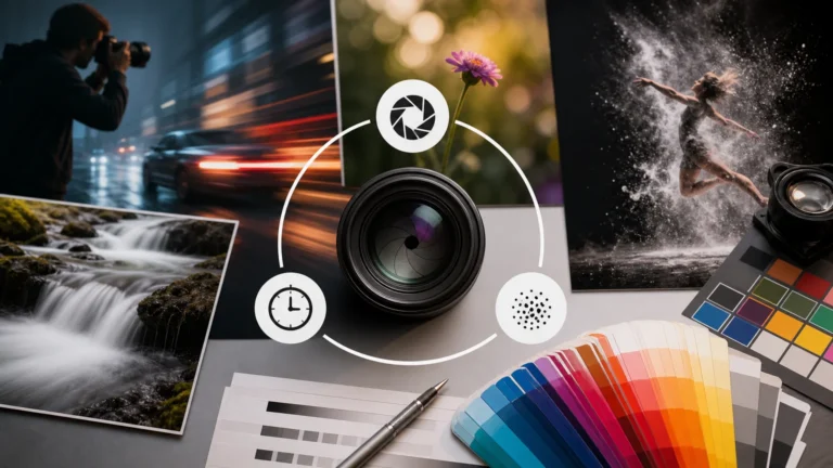 ekspozycja w fotografii – ilustracja redakcyjna